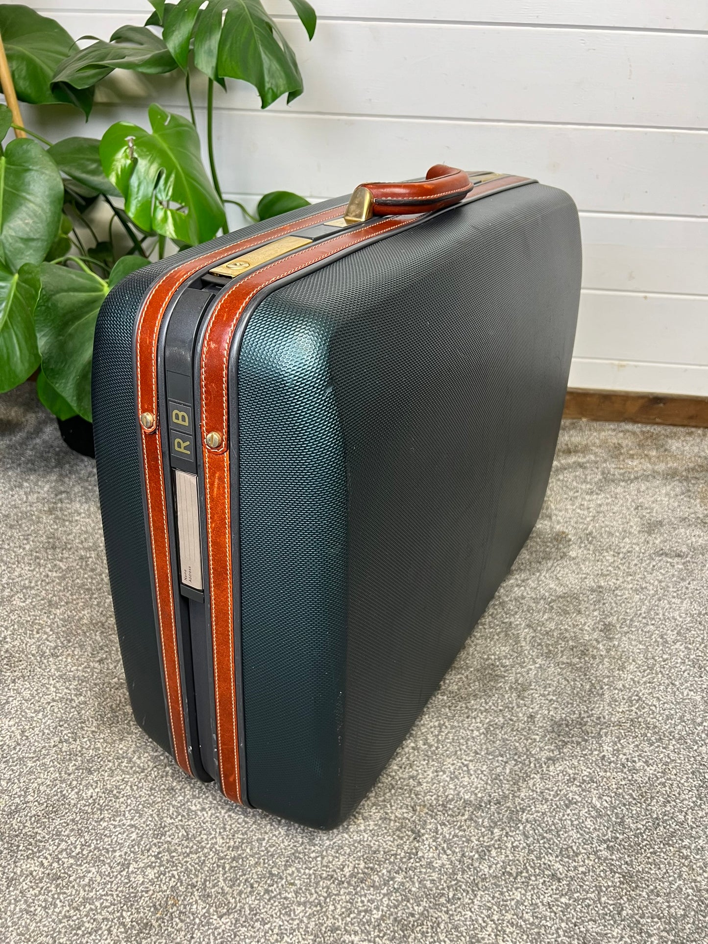 Samsonite Suitcase Limited Edition Jaguar Hard Shell Luxury Luggage Case
