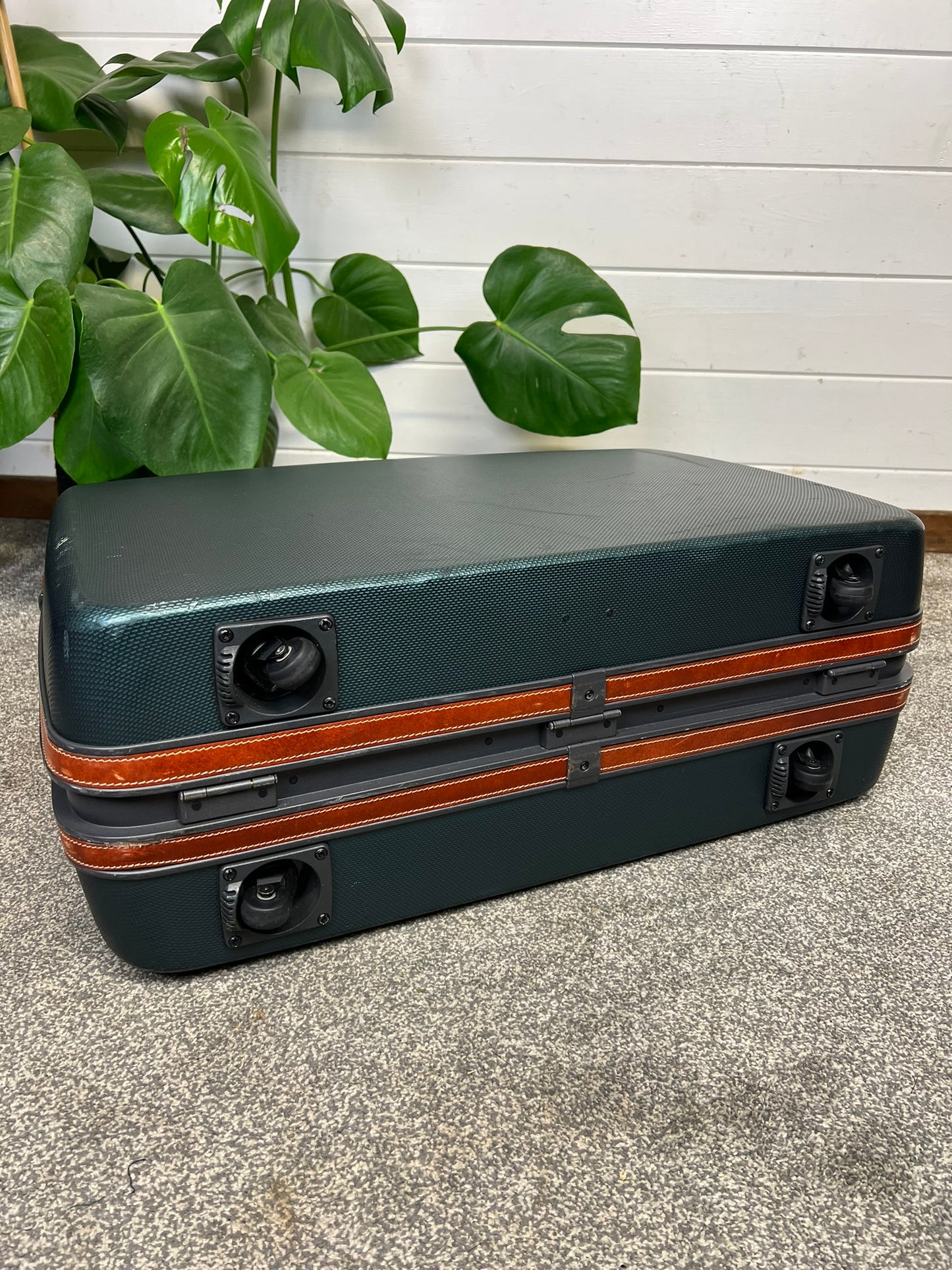 Samsonite Suitcase Limited Edition Jaguar Hard Shell Luxury Luggage Case