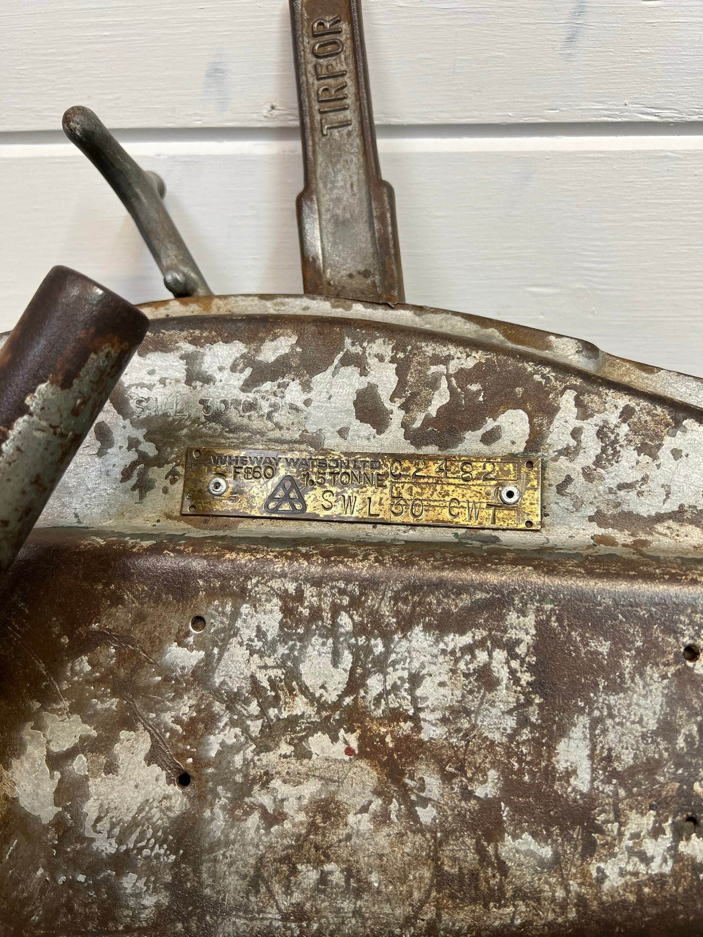Vintage Tirfor Winch 1.5 Ton Heavy Duty Off Road Tree Surgeon