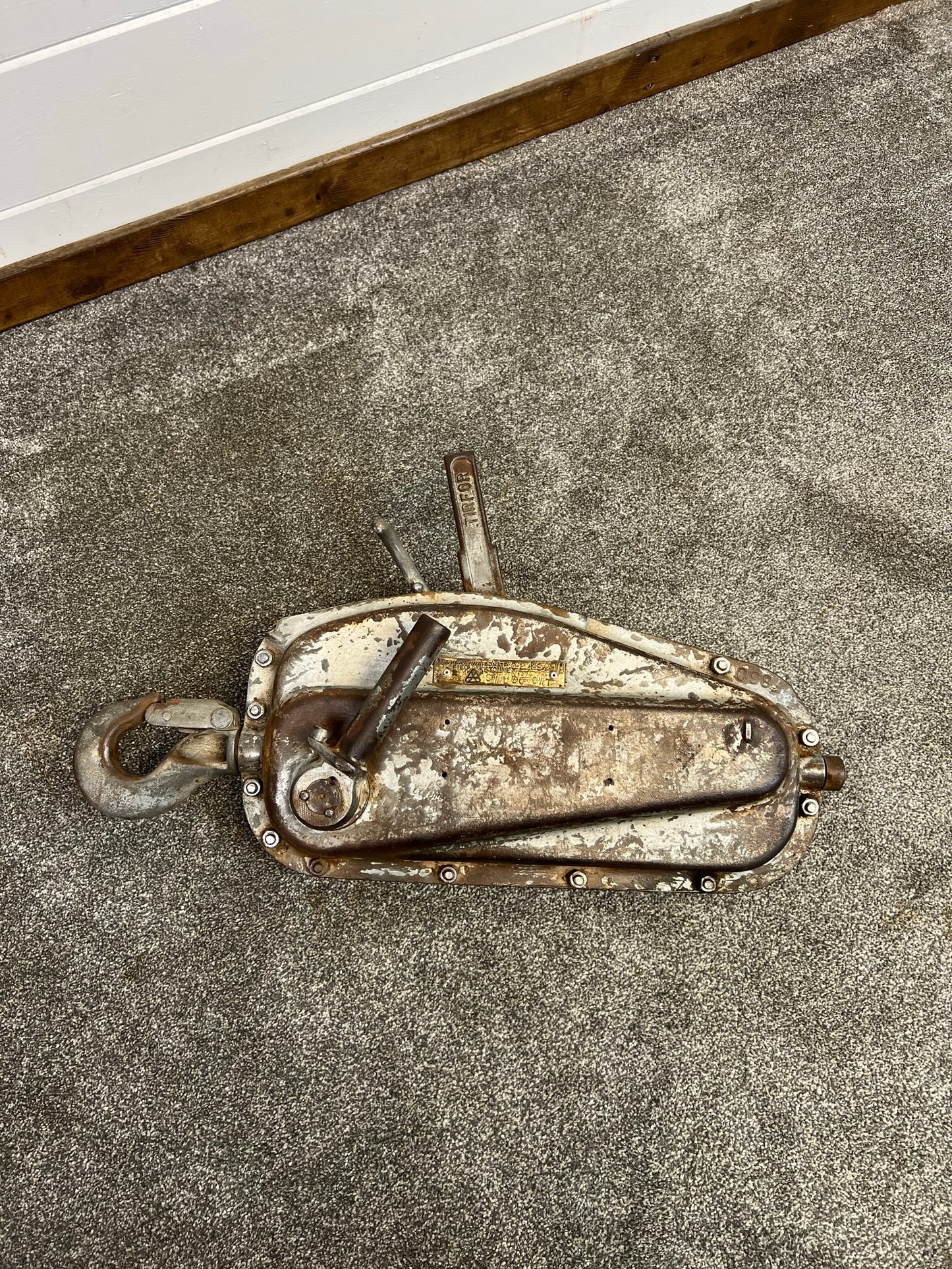 Vintage Tirfor Winch 1.5 Ton Heavy Duty Off Road Tree Surgeon