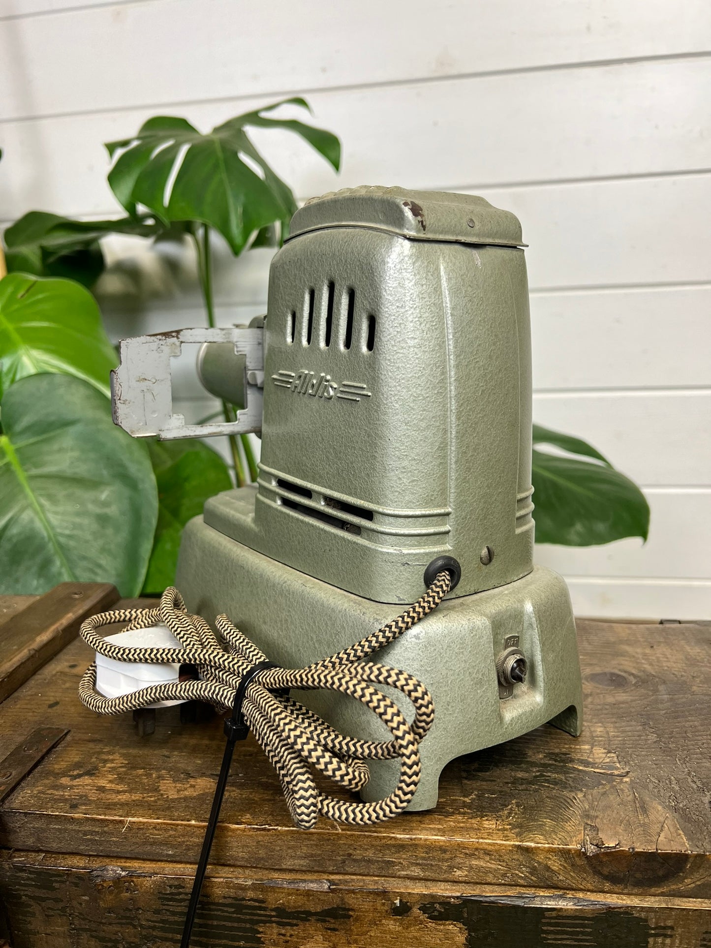 Vintage Aldis Aspheric Slide Projector Lamp 1950's Retro Collectable Industrial Display