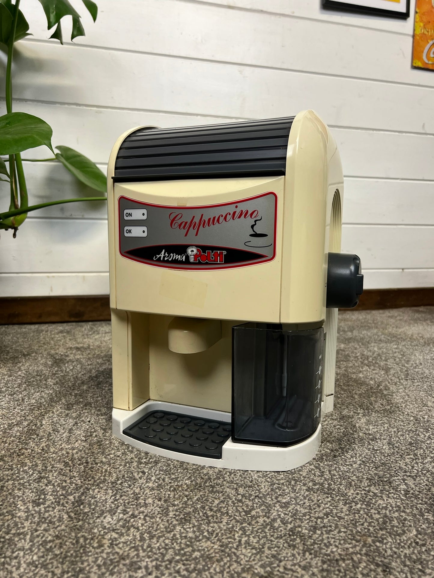 Vintage Polti Aroma Cappuccino Machine 1980's Coffee Maker