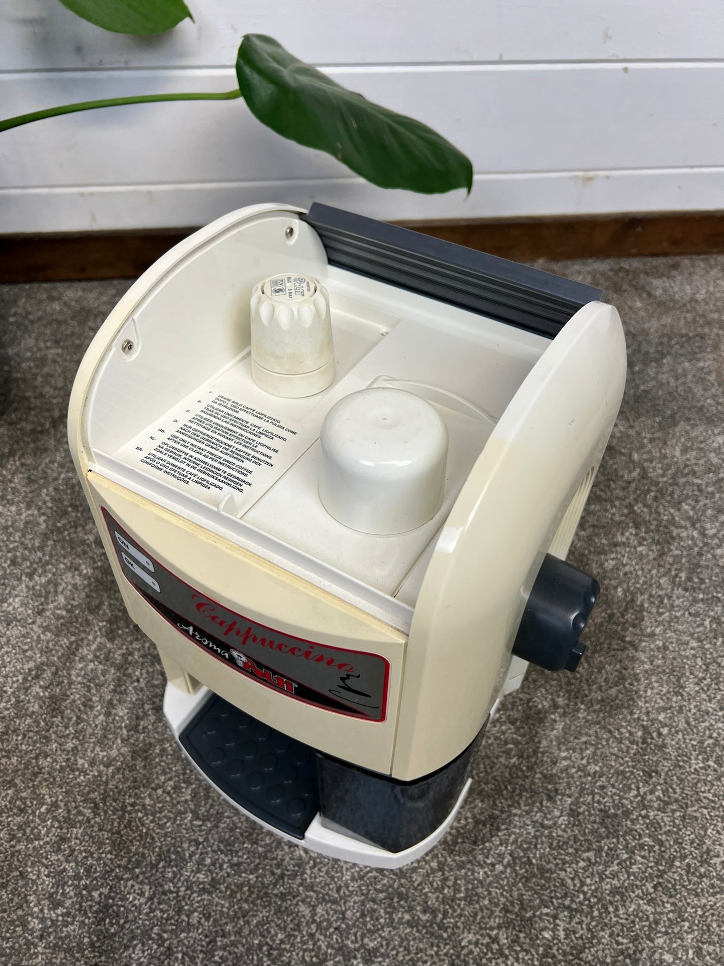 Vintage Polti Aroma Cappuccino Machine 1980's Coffee Maker