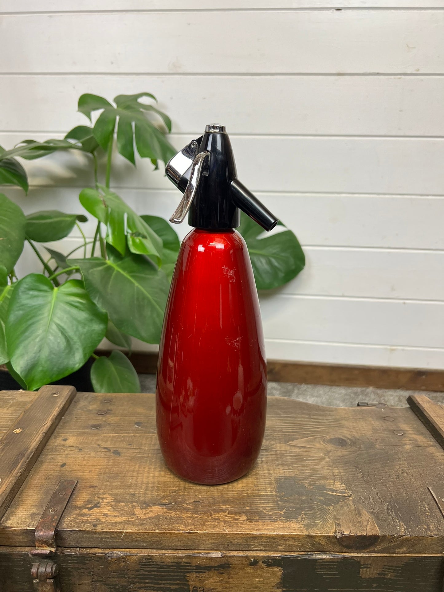 Vintage BOC Sparklets 60's 70's Red Soda Syphon