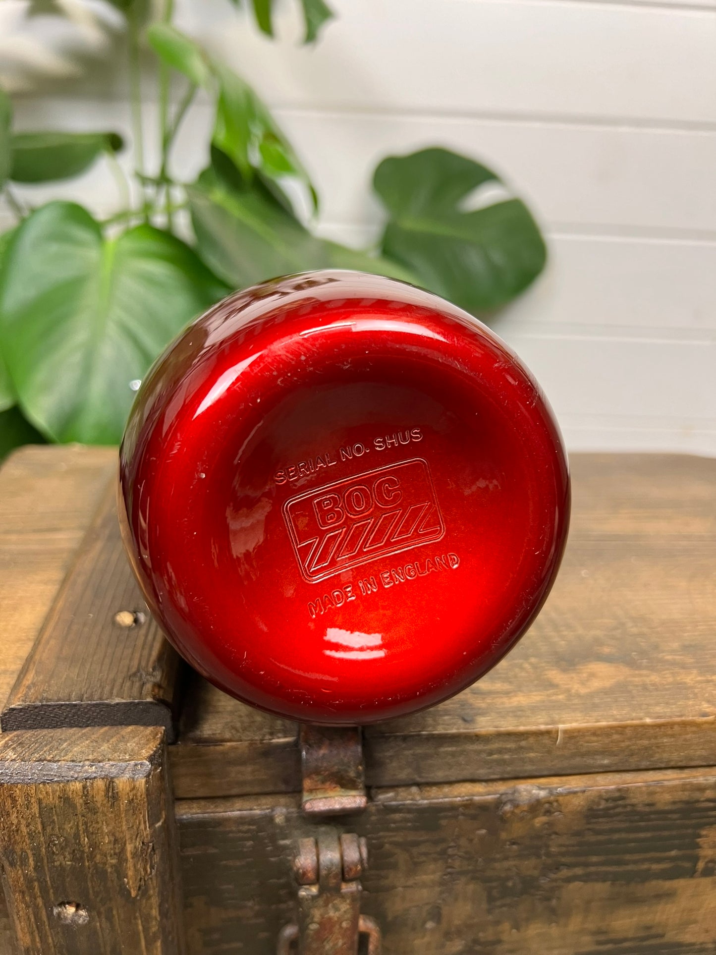 Vintage BOC Sparklets 60's 70's Red Soda Syphon