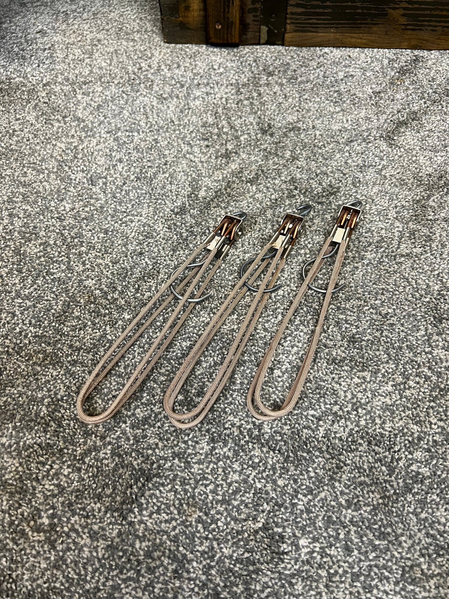 3x Retro Vintage Travel Coat Hanger 60's 70's Travelling Fold Out Hangers