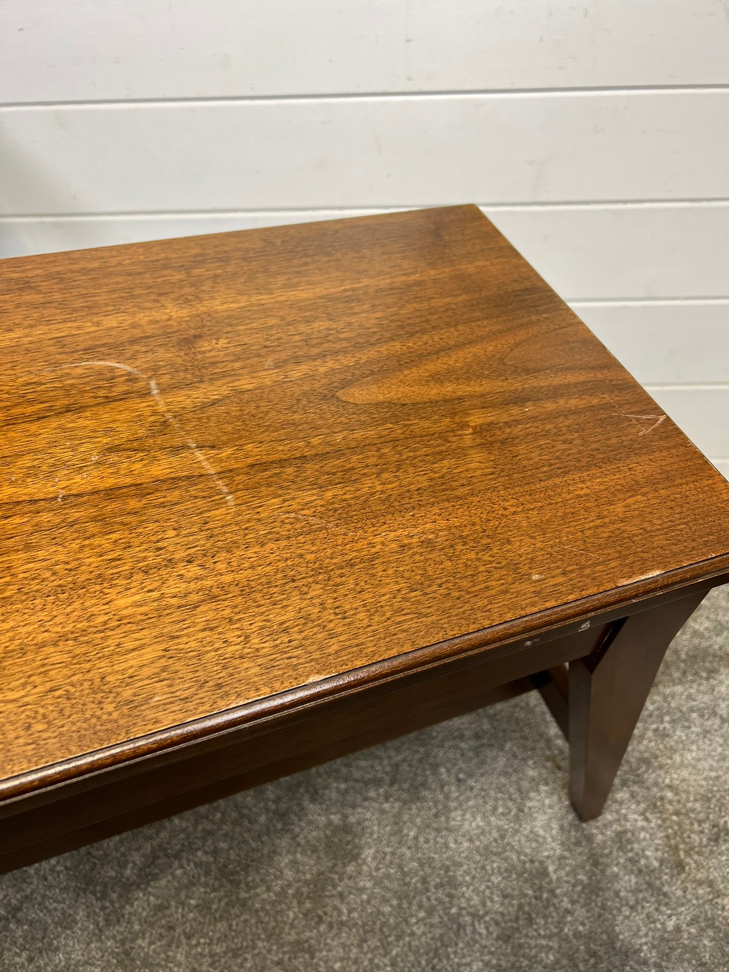 Vintage Duet Piano Stool Mid Century Modern Window Seat With Storage