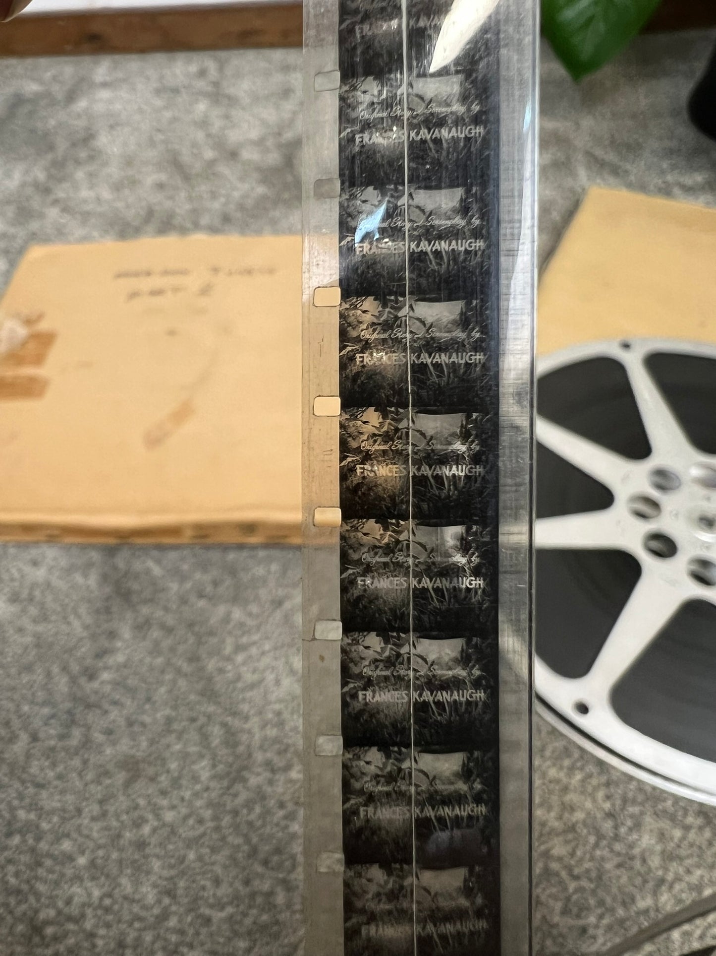 2x Vintage 16mm Aluminium Cinema Film Movie Reel 50's Retro Decor