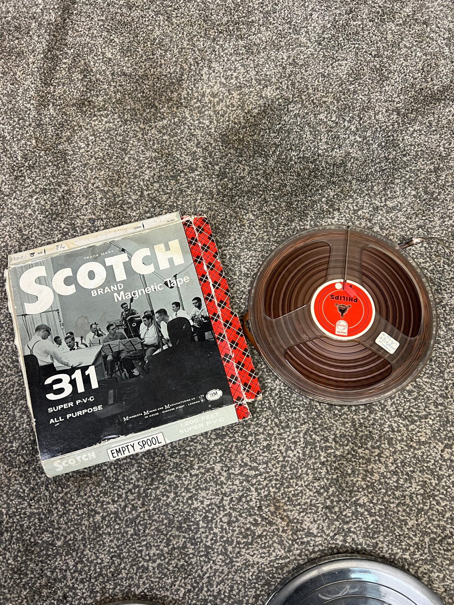 Vintage Projector 7" Film Movie Reel Spools 50's Retro Decor