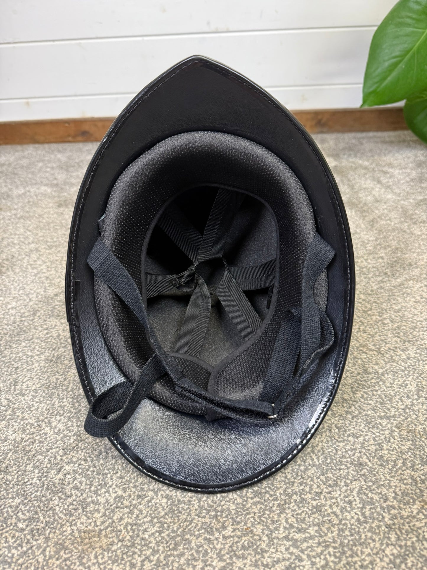 Ex British Police Rose Top Bobby Helmet 57cm Custodian Hat Collectors Display