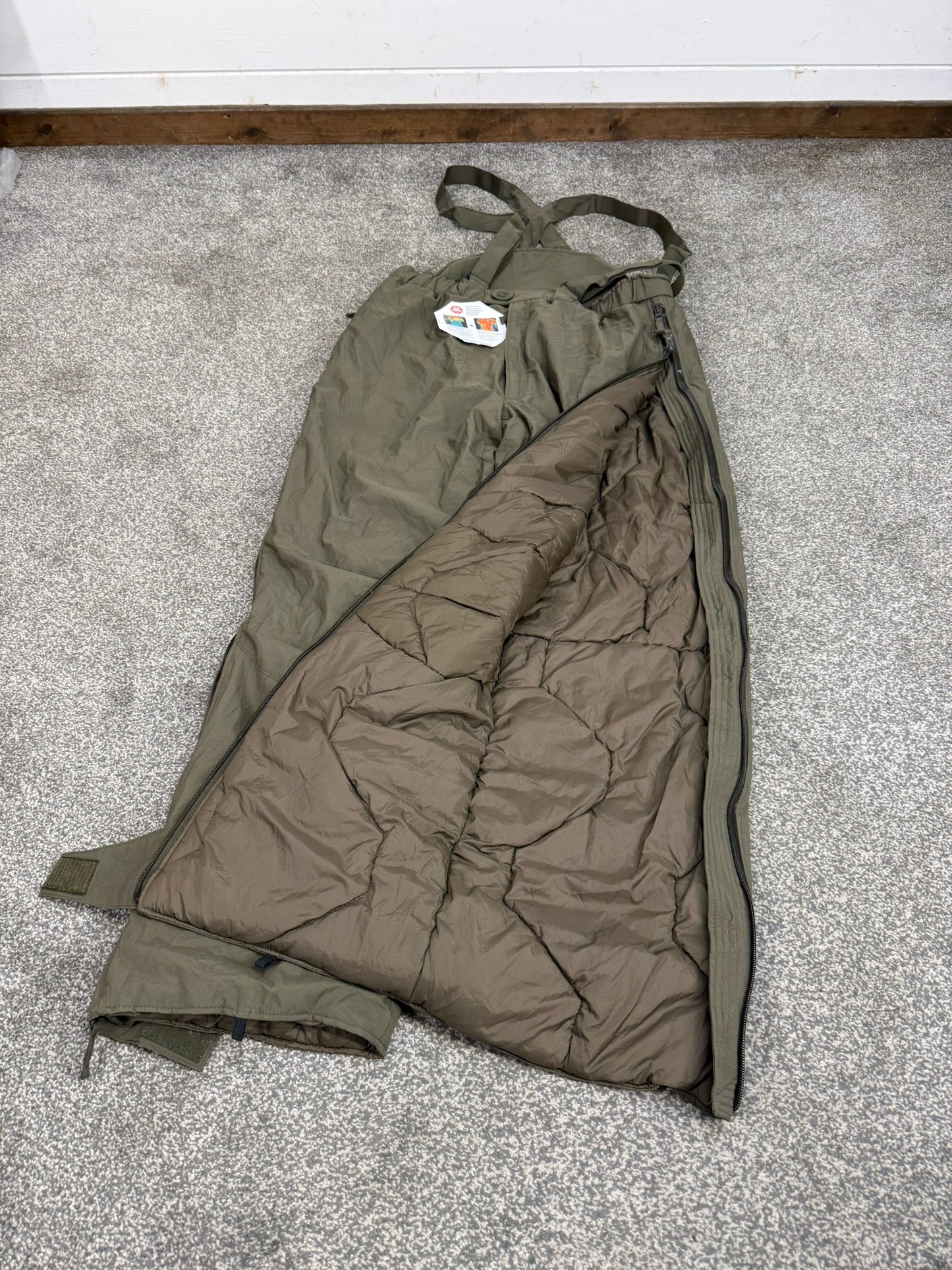 British Army Carinthia Windstopper Thermal Trousers Salopettes G Loft Insulated