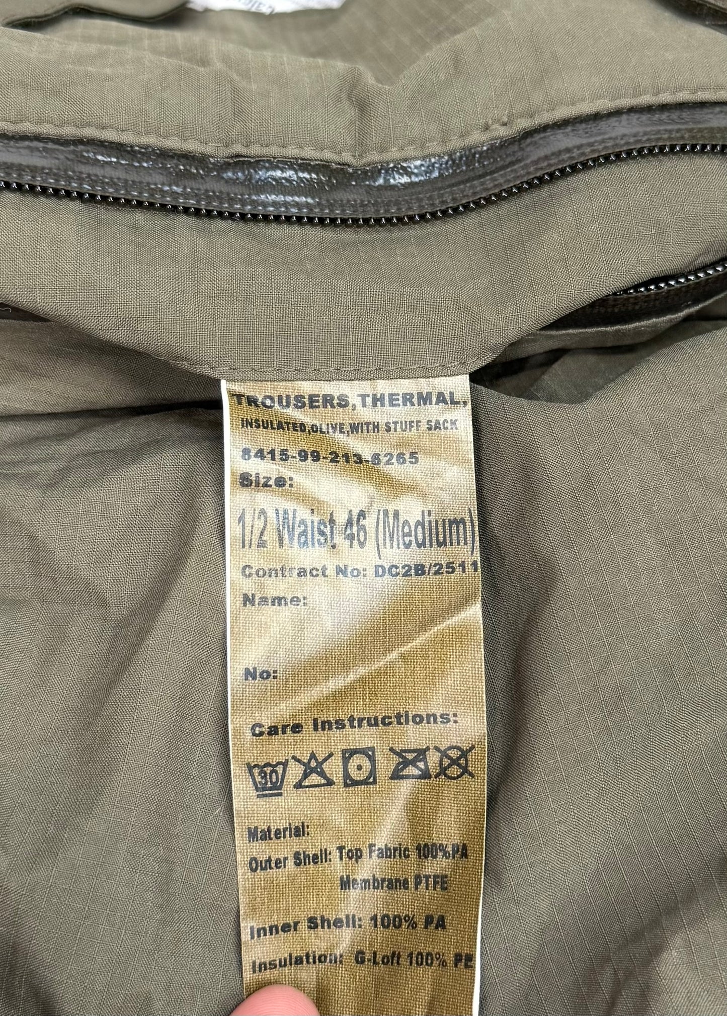 British Army Carinthia Windstopper Thermal Trousers Salopettes G Loft Insulated