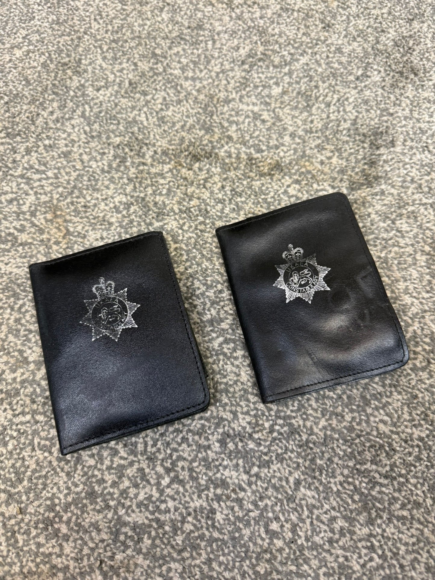 Obsolete UKAEA Constabulary Police Wallet Collectible Memorabilia