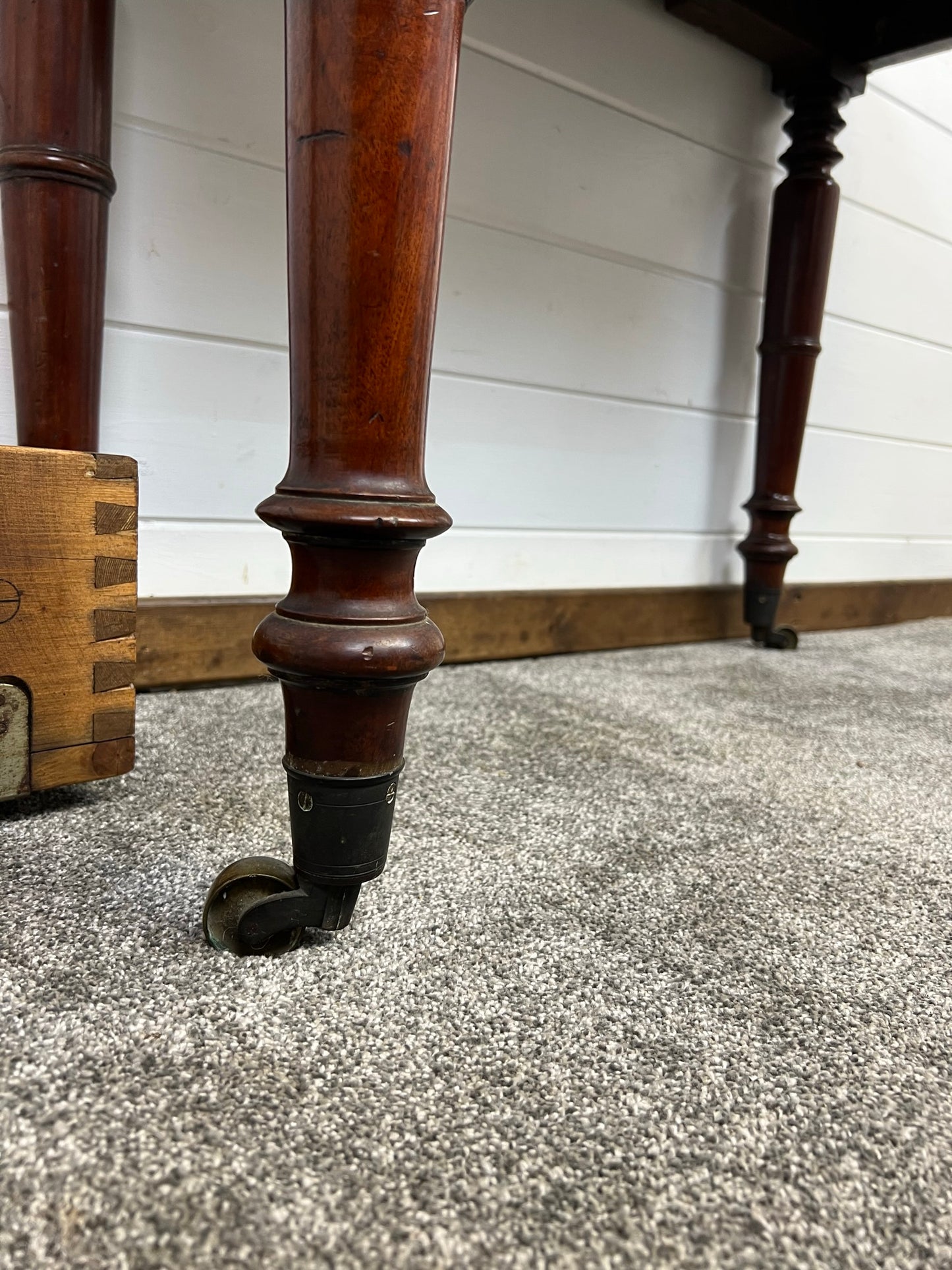 Vintage Hallway Console Table Side Table Country Home Mahogany