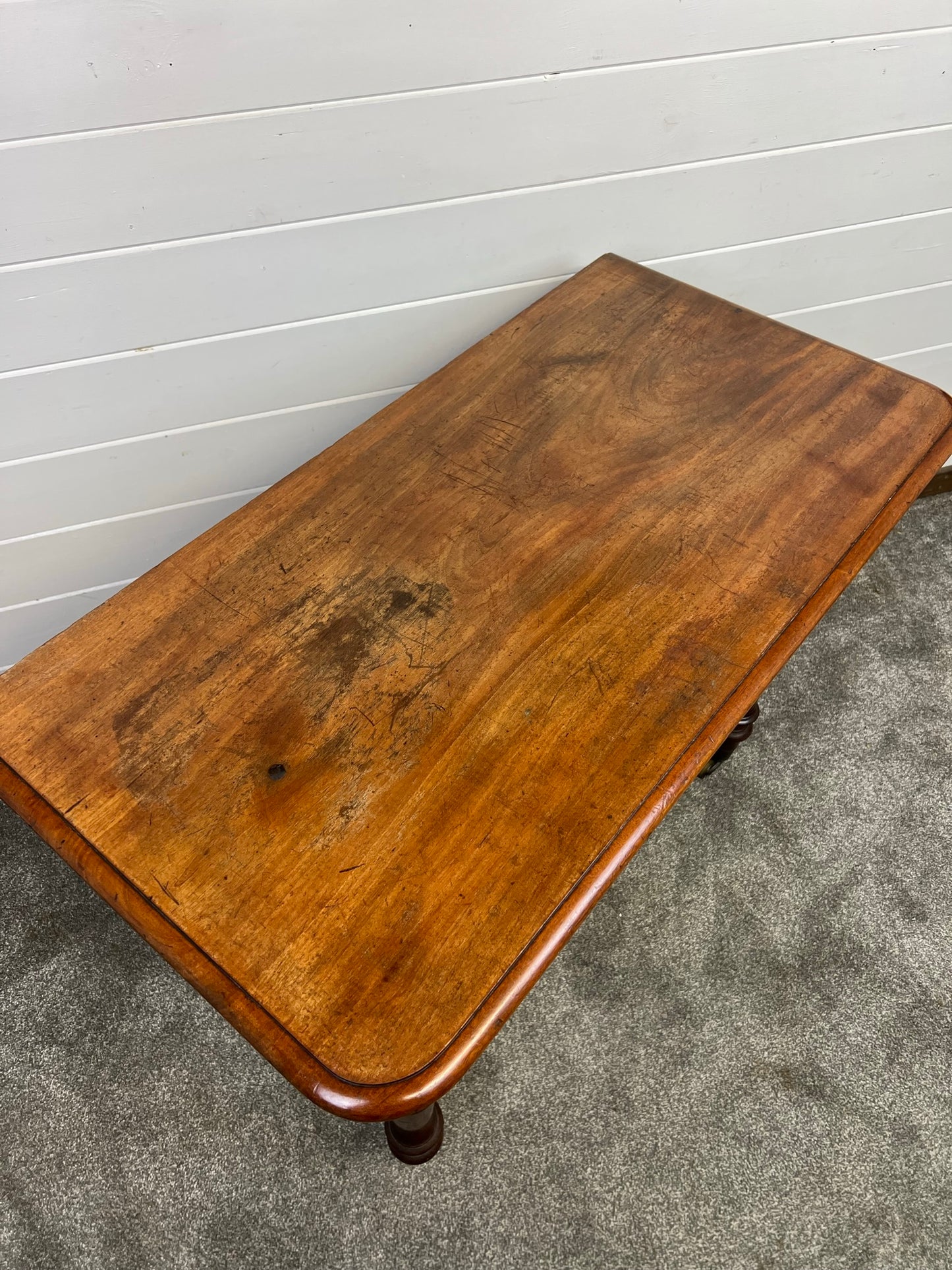 Vintage Hallway Console Table Side Table Country Home Mahogany