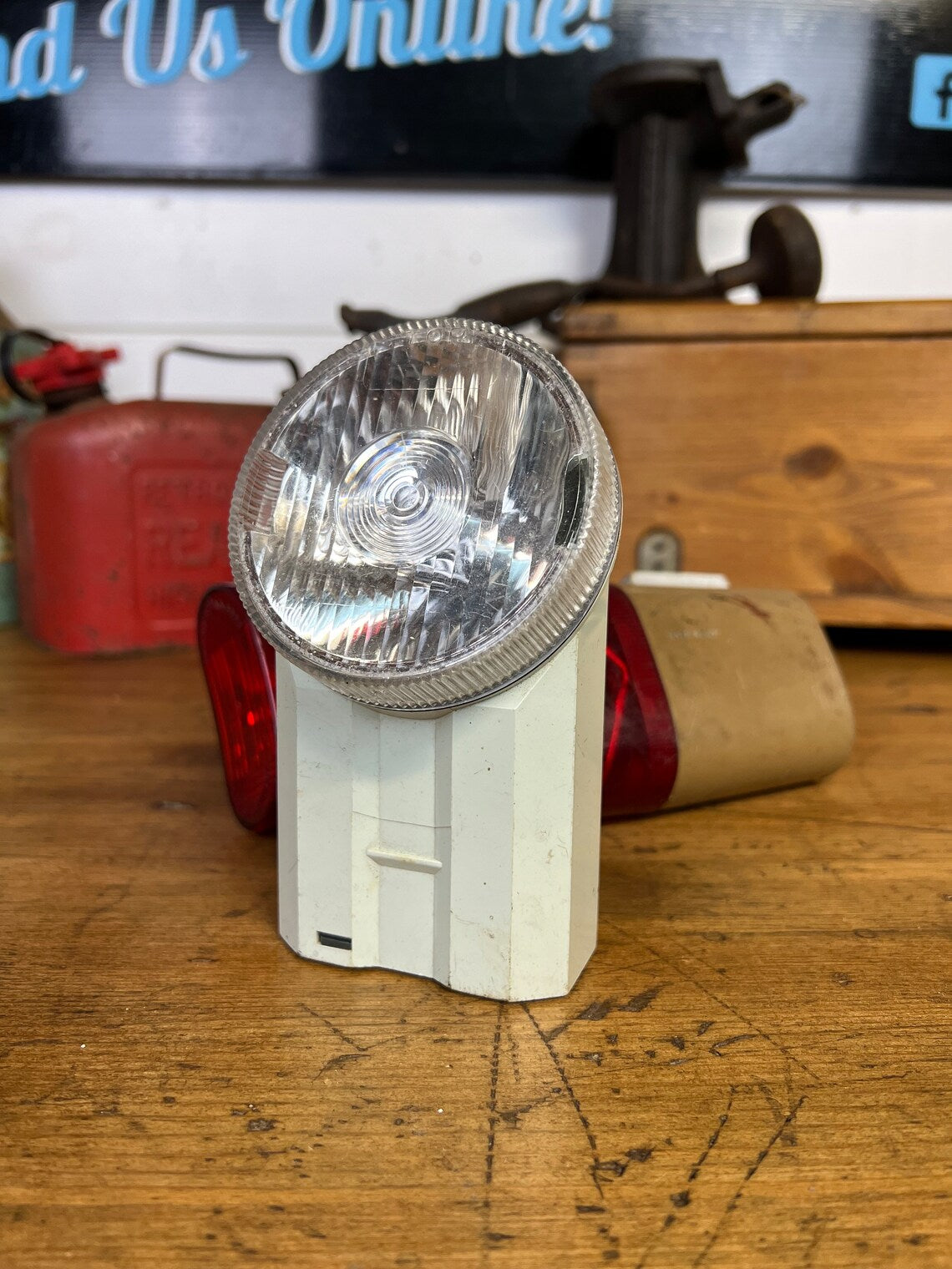 Vintage Ever Ready Bicycle Lights Front & Rear Job Lot Classic 80's Retro Bike Light