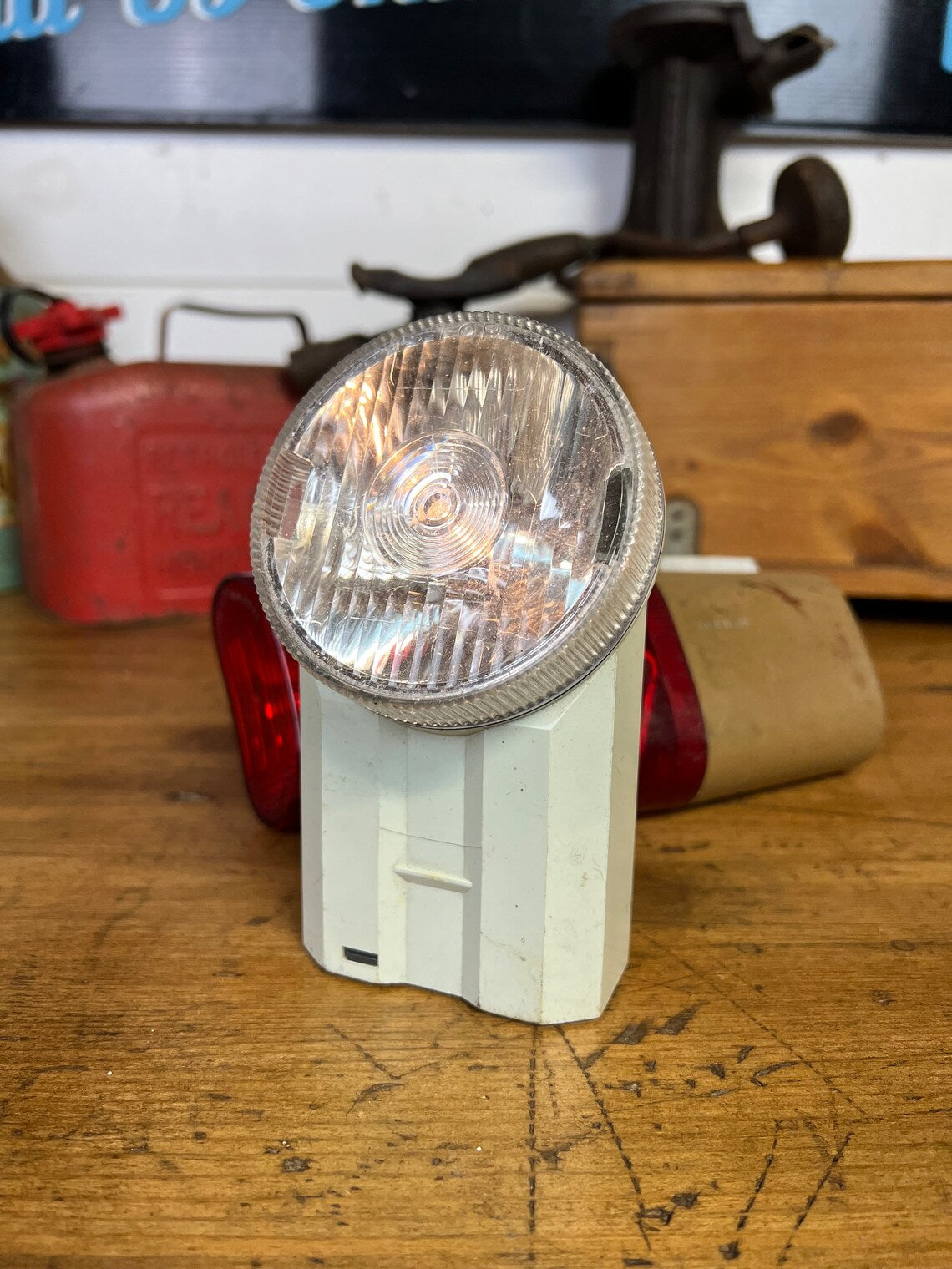 Vintage Ever Ready Bicycle Lights Front & Rear Job Lot Classic 80's Retro Bike Light