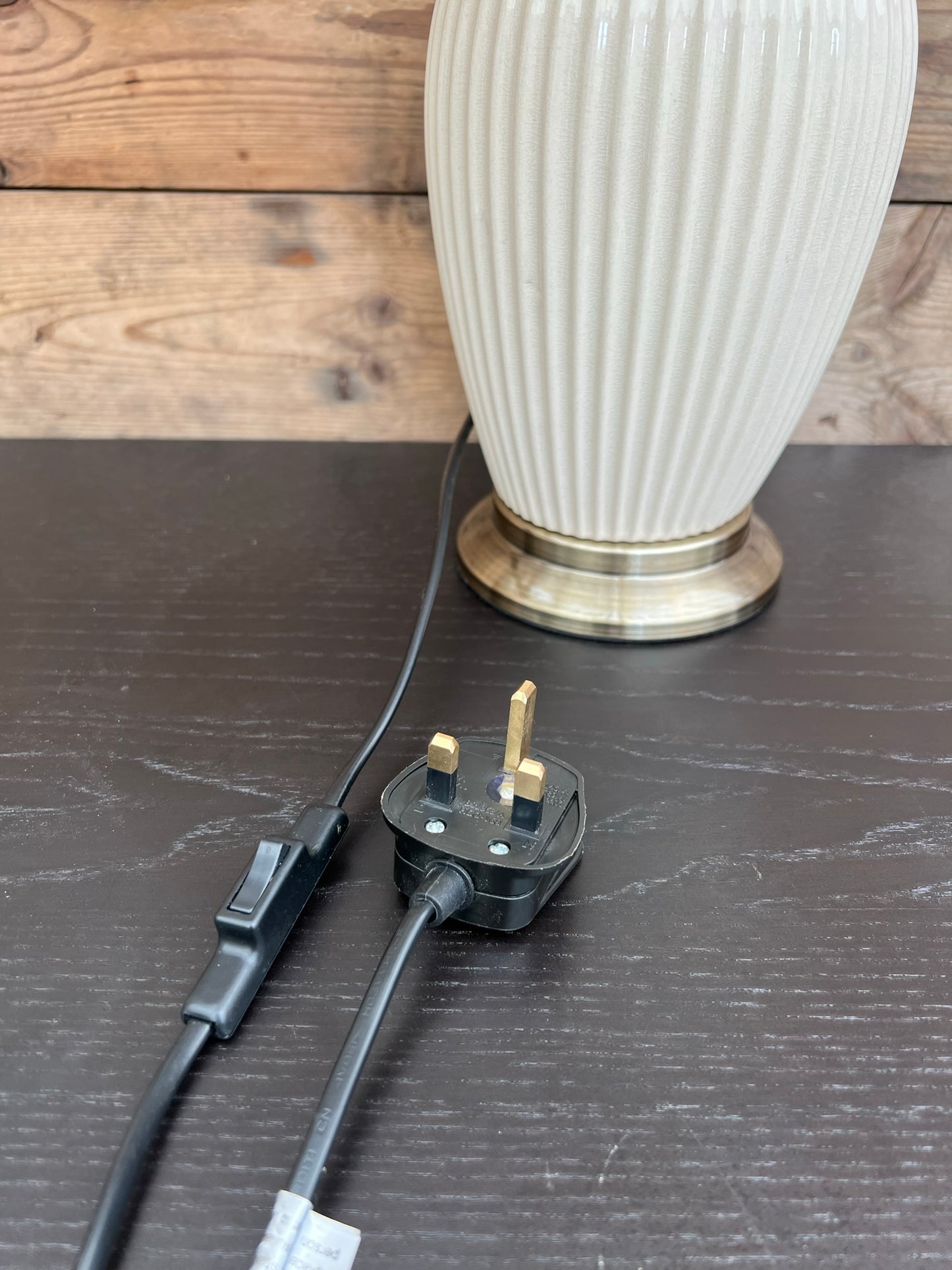 2x Retro Home Lamp PAIR Desk Side Lamp Vintage Classic Style Table lamps