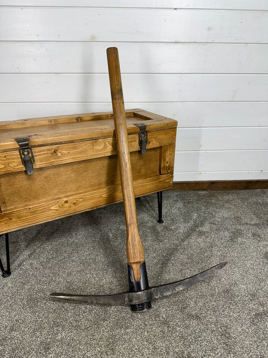Vintage Military Pick Axe 4.5Lbs Dated 1943 Reclaimed Pickaxe Army Pioneer Display