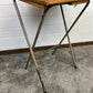 Vintage Folding School Desk Writing Desk Rustic Industrial 50's 60's Retro Side Table