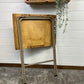 Vintage Folding School Desk Writing Desk Rustic Industrial 50's 60's Retro Side Table