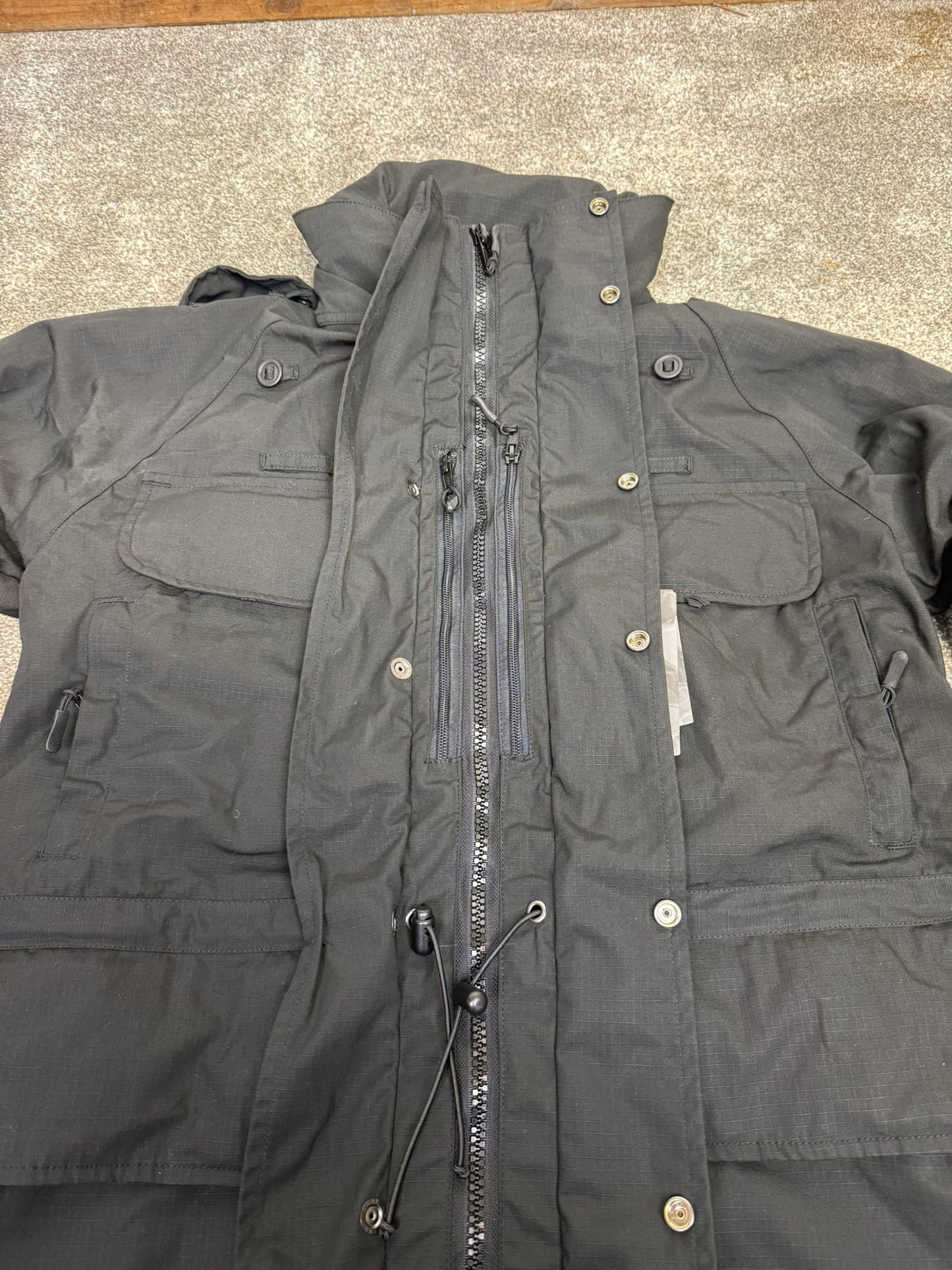 NEW Arktis B315 Avenger Coat Black Ripstop Fishing Waterproof Jacket Shooting Small