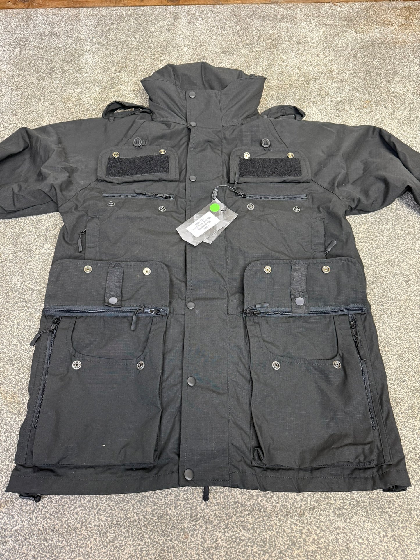 NEW Arktis B315 Avenger Coat Black Ripstop Fishing Waterproof Jacket Shooting Small