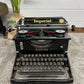 Vintage Imperial 50 Typewriter 30's 40's Industrial Retro Home Decor Display