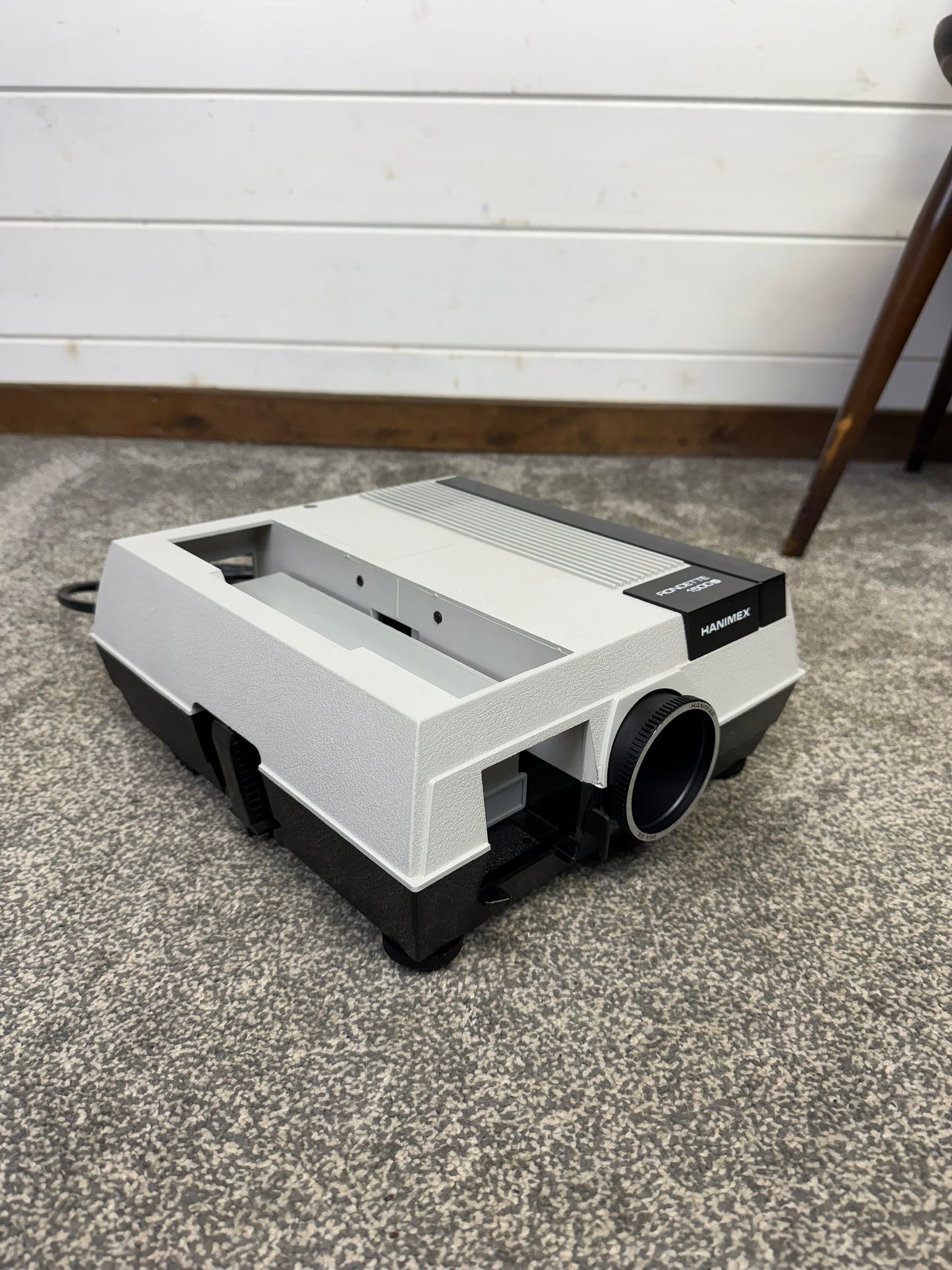 Vintage Hanimex Rondette 1500s Slide Projector 35mm 50's Retro Decor