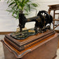 Jones Family Fiddle Base Sewing Machine 1880's Hand Crank Vintage Home Shop Display
