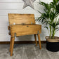 Rustic Wooden Box Crate Table Reclaimed Industrial Home Decor Storage Side Table
