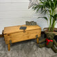 Rustic Wooden Ammo Box Table Industrial Vintage Blanket Box Storage Chest Coffee Table