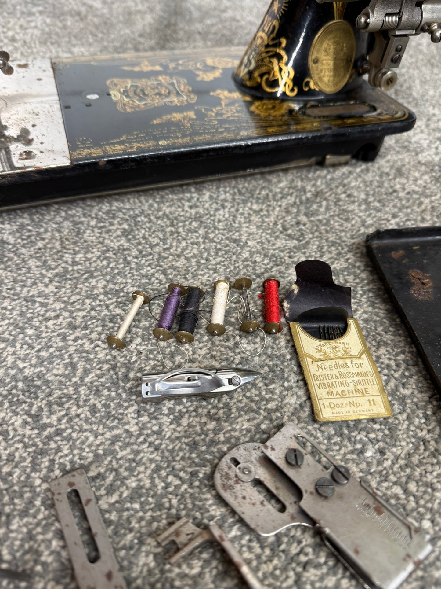 Vintage Frister & Rossmann Sewing Machine Hand Crank - Parts