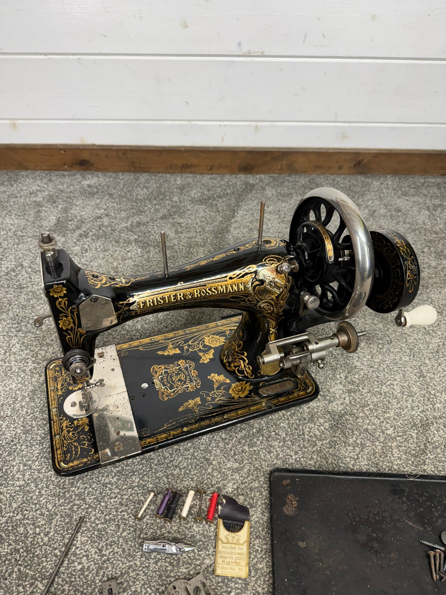 Vintage Frister & Rossmann Sewing Machine Hand Crank - Parts