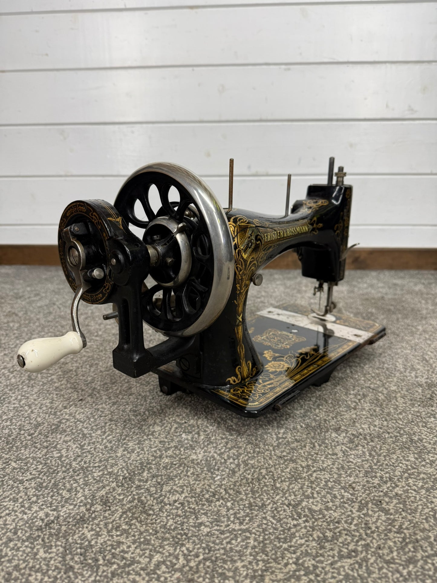 Vintage Frister & Rossmann Sewing Machine Hand Crank - Parts