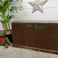 Rustic Wooden Chest Trunk Reclaimed Blanket Box Vintage Farmhouse Coffee Table Ottoman