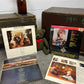 Job Lot of 5x LP Records Vintage Vinyl Bundle A.L Weber, Sherlock Holmes, Beethoven Wall Art Decor