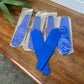 5x Pairs of Blue Shoulder Epaulette Job Lot Bundle Police PCSO