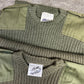 6x Genuine British Army Wool Jumper Military Olive Pullover Job Lot Bundle - Mixed Sizes