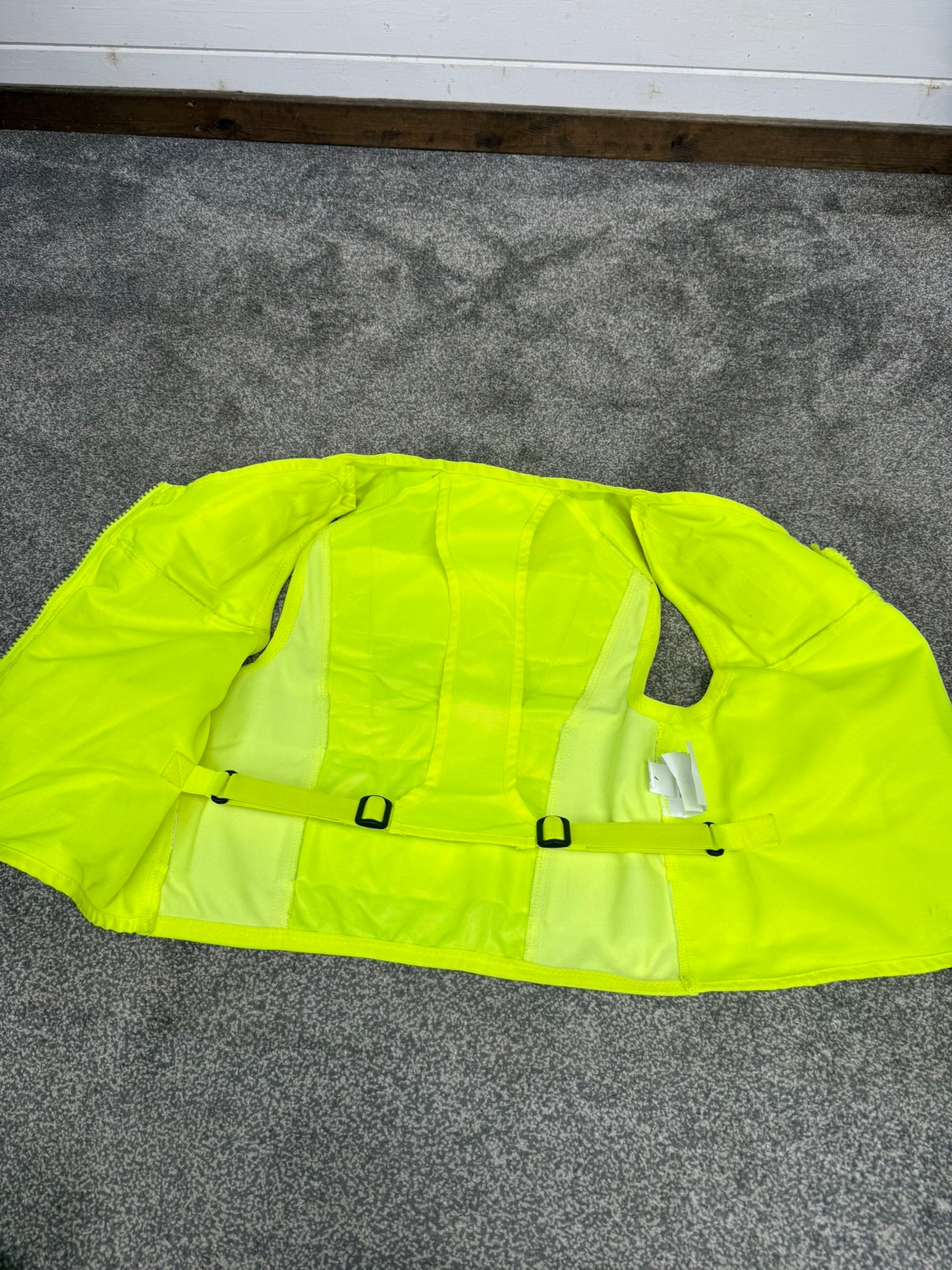 Hi Vis Tac Vest Ex Police Equipment Utility Vest MEDIUM Patrol Security VGC