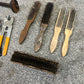 Job Lot of Old Garage Workshop Tools Vintage Wire Brushes Grips Etc.
