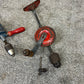 4x Vintage Hand Drill Job Lot Woodwork Workshop Garage Tools Industrial Decor