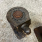 2x Vintage Screw Jacks Lake & Elliott Jack / Shelley Double Lift Vintage Car Jack Industrial Decor