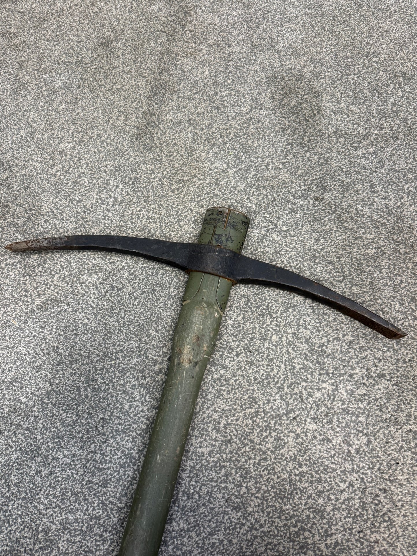 Ex Army Military Pick Axe 3ft Pioneer Tool British Army Dated 1987