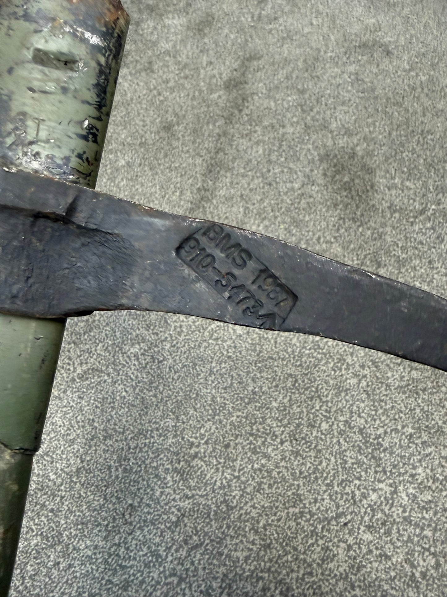 Ex Army Military Pick Axe 3ft Pioneer Tool British Army Dated 1987