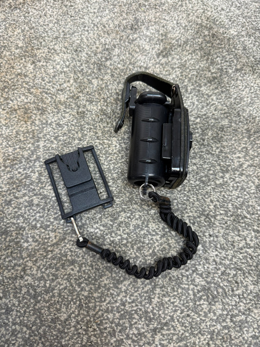 Ex Police Peter Jones CS Spray Gas Canister Holder Duty Belt Klickfast