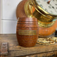 Vintage Small Teak Barrel From HMS Iron Duke Jellicoe's Flagship Jutland