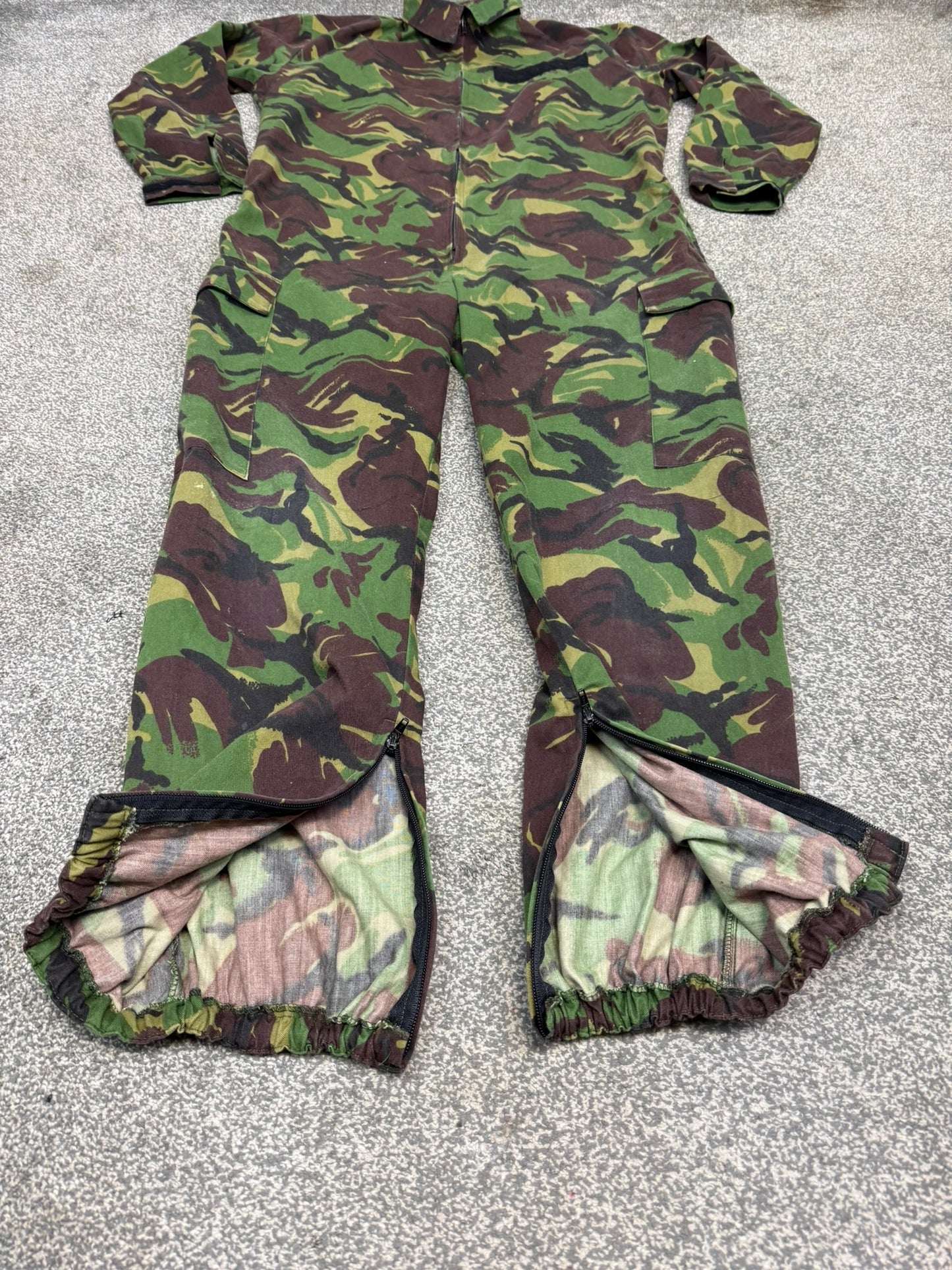 British Army Temperate DPM Coveralls Boiler Suit 44" Chest Woodland Camo