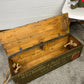 Vintage Wooden Chest Reclaimed Rustic Decor Industrial Farmhouse Home Storage