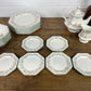 Johnson Brothers Eternal Beau Tableware Dinner Service Set Plates, Cups, Saucers, Teapot